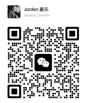Jorden’s WeChat contact QR code